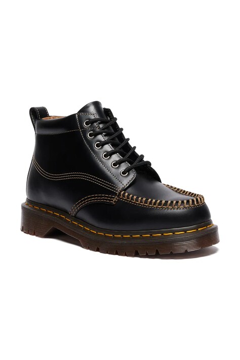 Dr. Martens воркери шкіряні Lowell Chukka — AW26-OBDU47, чорний — фото 2