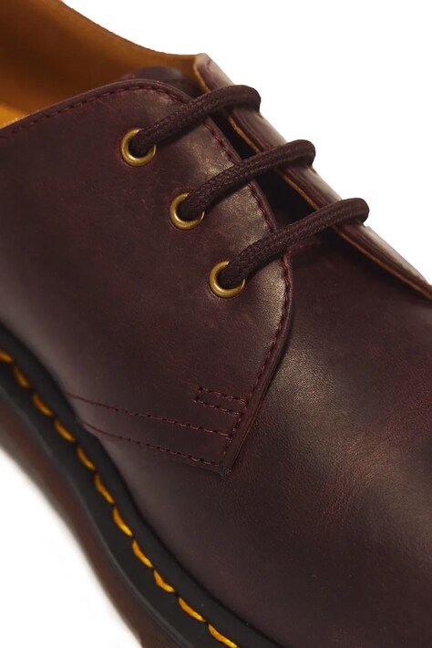 Dr. Martens напівчеревики шкіряні 1461 — AW26-OBDU4C, бордо — фото 5