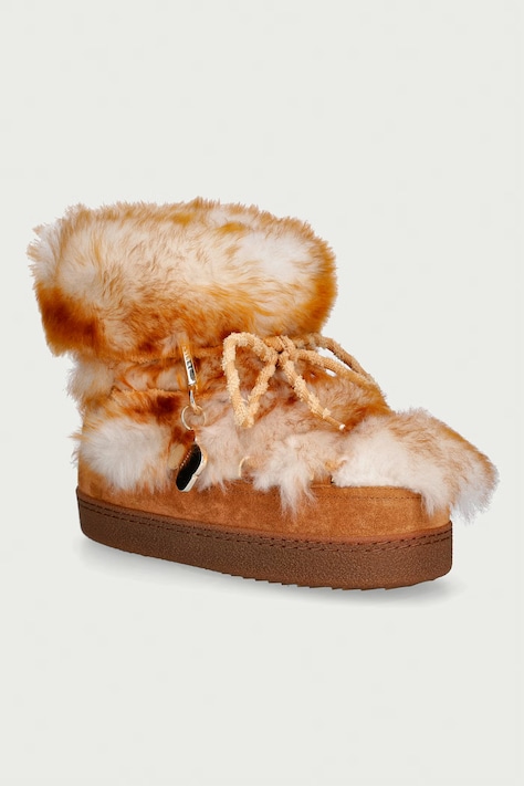 Inuikii Shearling Teddy śniegowce damskie brązowe 1002.003.0261