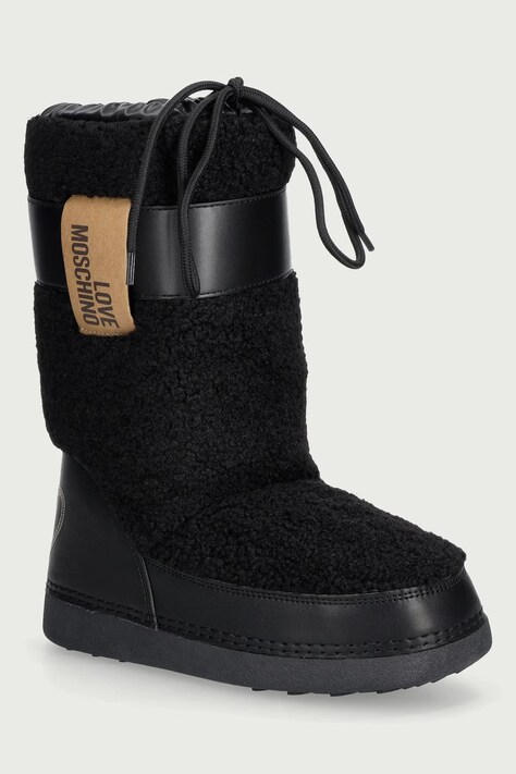 Love Moschino Śniegowce damskie czarne JA24352G0PISU000