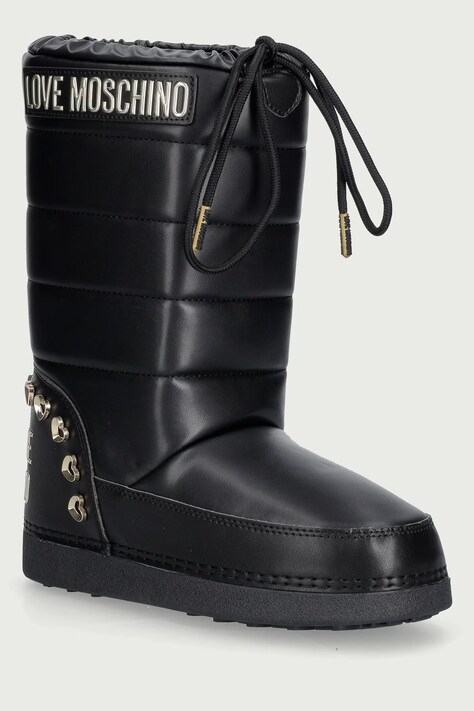Love Moschino Śniegowce damskie czarne JA24132G0PISG00B