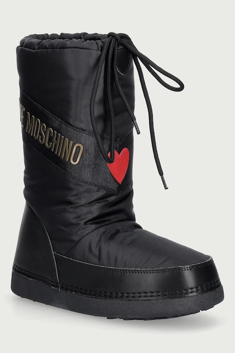 Love Moschino Śniegowce damskie czarne JA24032G0PISY000