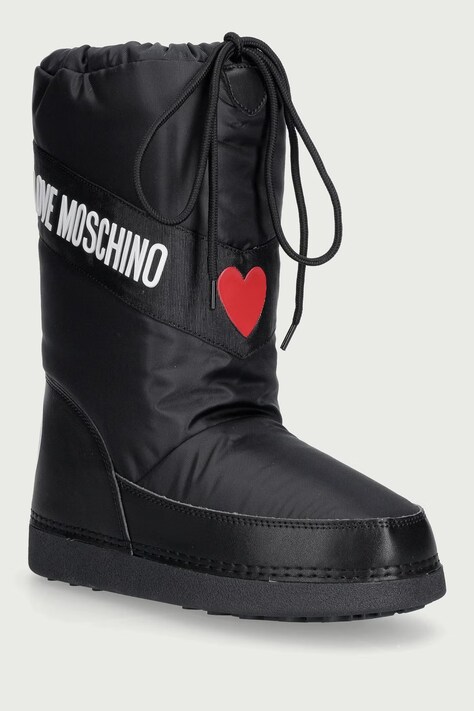 Love Moschino Śniegowce damskie czarne JA24032G0PISA000