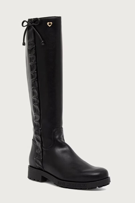 Love Moschino Kozaki damskie czarne JA26144G0PIE0000