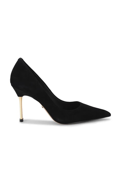 Kurt Geiger London Szpilki zamszowe Bank Court czarne 6149900209