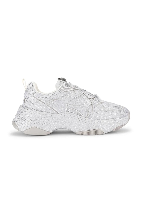 Kurt Geiger London Starlight Runner sneakersy damskie skórzane srebrne 6149263609