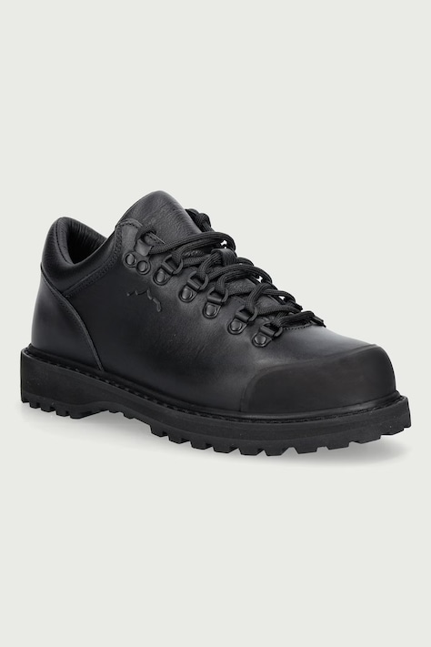 Diemme CORNARO половинки обувки дамски от кожа черни DI26FWCOW.F06L013BLK