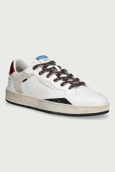 Crime London CHELSEA sneakers da donna in pelle bianche 25204AA8 10