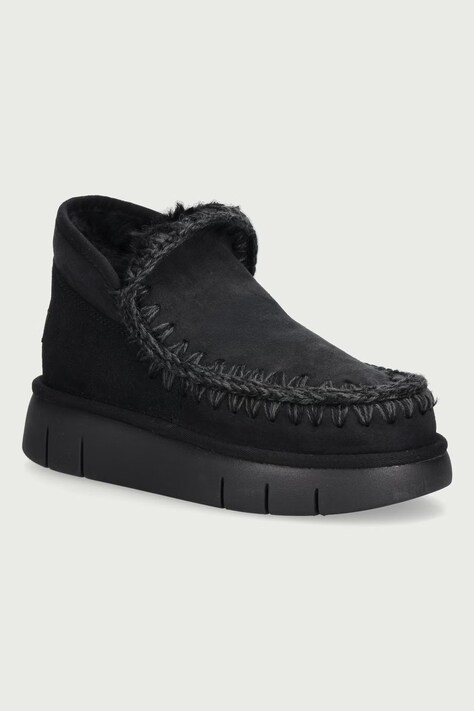 Mou Eskimo Bounce Sneaker zimske čizme za žene od brušene kože crne MU.FW531009A
