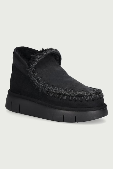 Mou Eskimo Bounce Sneaker snežni čevlji ženski semišasti črni MU.FW531009A