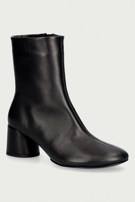 Souliers Martinez gležnjače za žene od kože FLAVIA crne FLAVIA