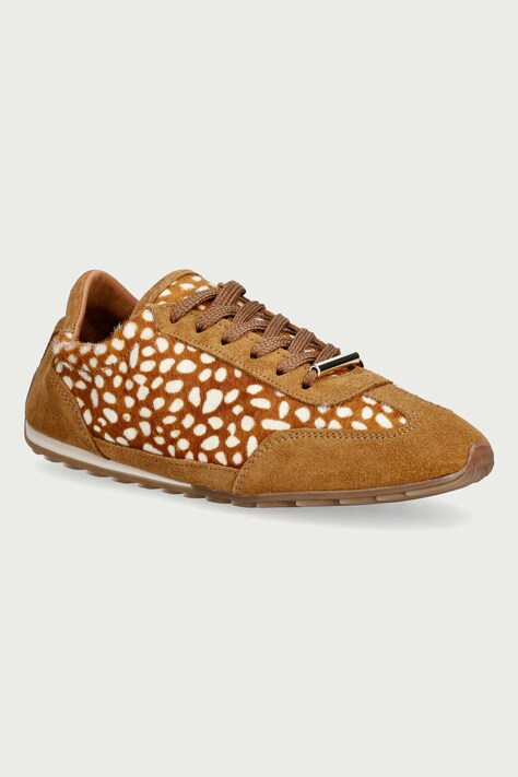 Steve Madden Bobby-A sneakersy damskie zamszowe brązowe 11005788
