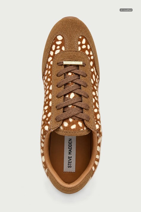 Steve Madden Bobby-A кросівки жіночі замшеві — AW26-OBDUBW, коричневий — фото 4