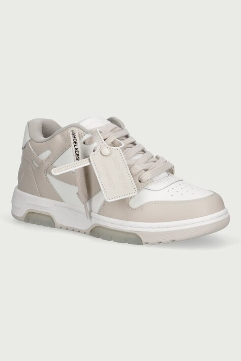 Off-White Out of Office sneakers Women's leather beige W259C9L006