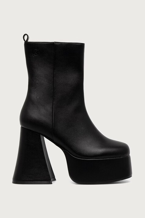 Koi Footwear ботильйони на каблуку жіночі Resonance Platform — AW26-OBDUCP, чорний — фото 2