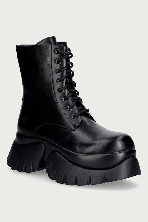 Koi Footwear Αρβυλάκια Γυναικεία Rancor Lace up Monster Boots μαύρα RANCOR