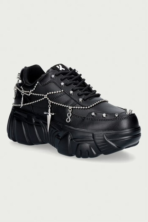 Koi Footwear Jinx Mystic Charm Trainers sneakers Γυναικεία μαύρα JINX