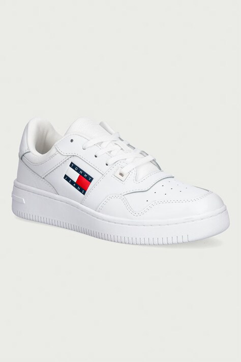 Tommy Jeans TJW RETRO BASKET sneakersy damskie białe EN0EN02933