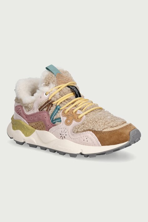 Flower Mountain Buty trekkingowe damskie Yamano 3 beżowe 2017817-78-4D11