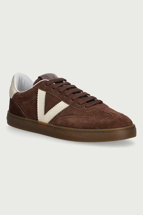 Valentino BAJA sneakers dámske semišové hnedé 91B4701CAM