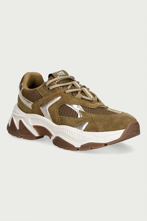 Steve Madden Ample sneakersy damskie zielone 11004898
