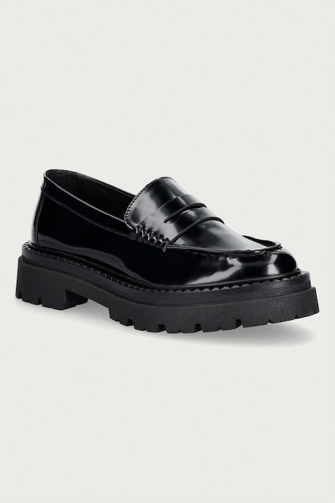 Steve Madden mokasyny damskie Katja czarne 11005690