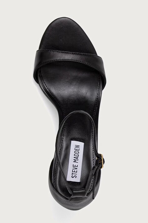 Steve Madden босоніжки на високих підборах шкіряні Necy — фото 4
