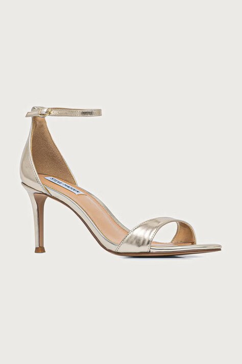 Steve Madden sandały na wysokim obcasie Necy złote 11005710