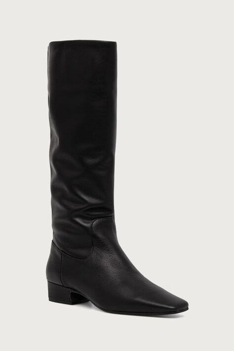Steve Madden kozaki damskie skórzane Gwyneth czarne 11003917