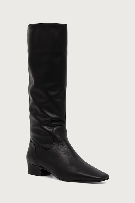 Steve Madden kozaki damskie skórzane Gwyneth czarne 11003917