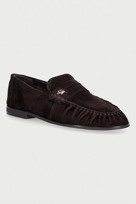 Steve Madden mokasyny damskie zamszowe Muse-SM brązowe 11005695