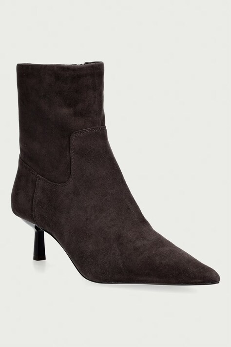 Steve Madden botki damskie zamszowe Rebella-S brązowe 11005694