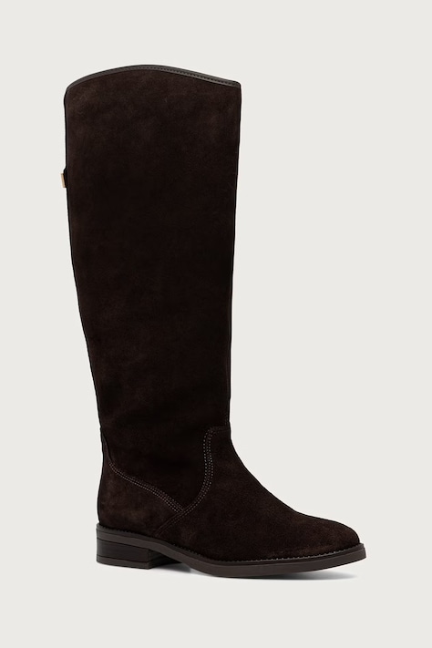 Steve Madden kozaki damskie zamszowe Vlora brązowe 11004761