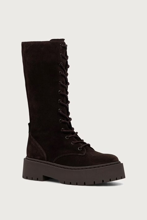 Steve Madden workery damskie zamszowe Vroom brązowe 11001204
