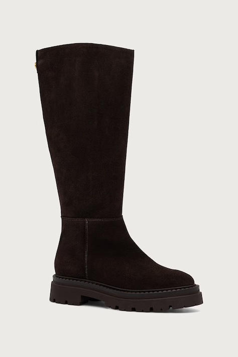 Steve Madden kozaki damskie zamszowe Kaja-W brązowe 11004946