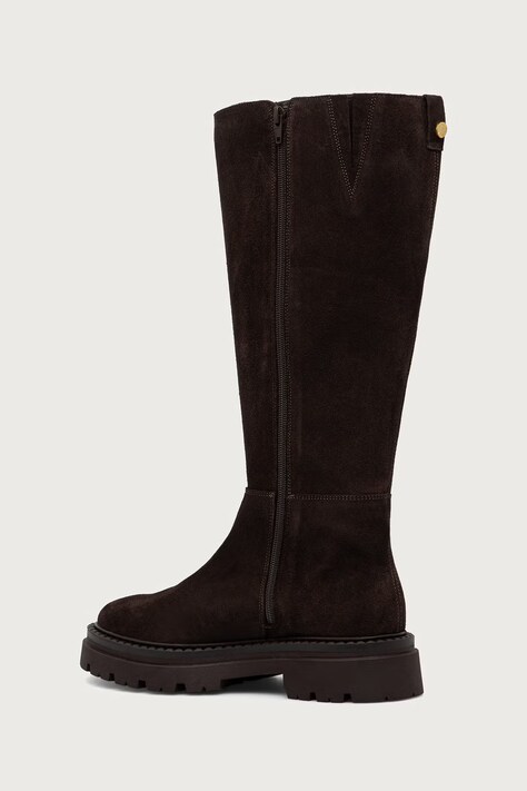Steve Madden чоботи жіночі замшеві Kaja-W — AW26-OBDUGA, коричневий — фото 3
