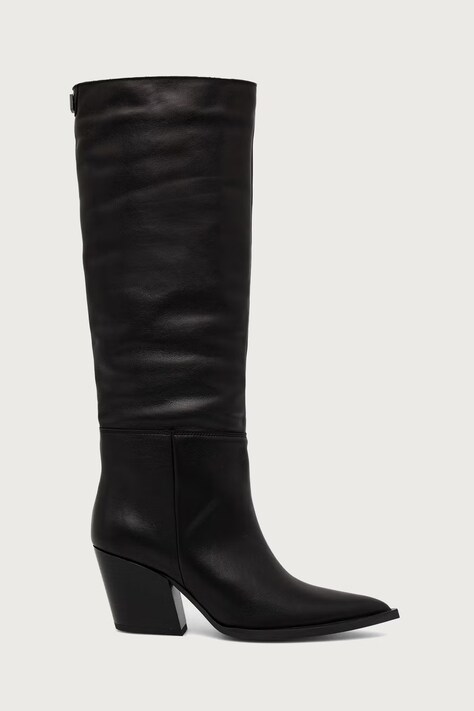 Steve Madden чоботи на каблуку жіночі шкіряні Menthe — фото 2