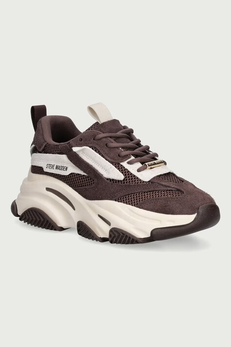 Steve Madden Possession-E sneakersy damskie brązowe 11004652