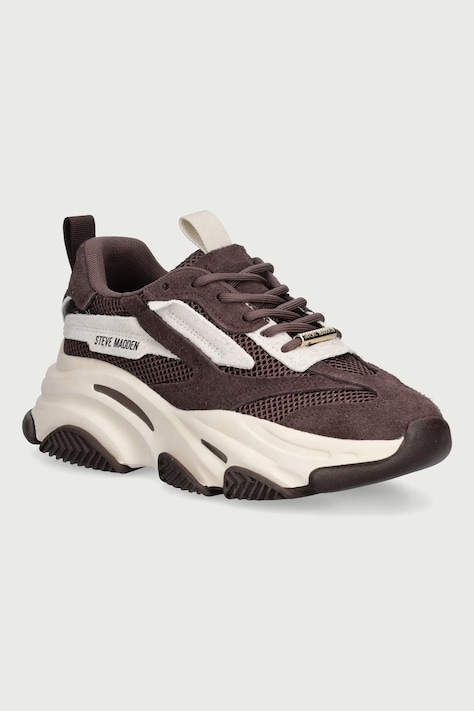 Steve Madden Possession-E sneakersy damskie brązowe 11004652