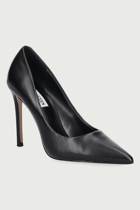 Steve Madden Szpilki skórzane Thrive czarne 11003887