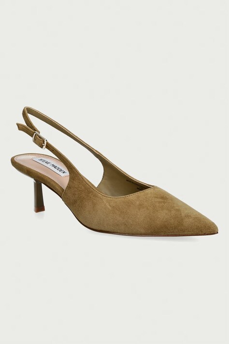 Steve Madden szpilki zamszowe Korra zielone 11003902