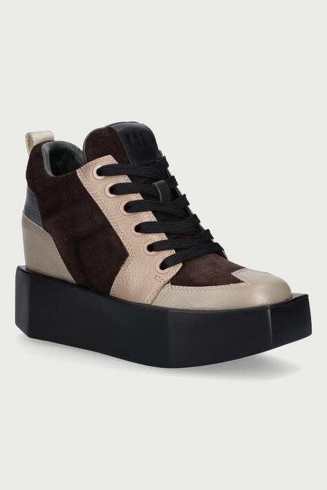 United Nude Stone Court Mid sneakers γυναικεία δερμάτινα μπεζ 11053161165