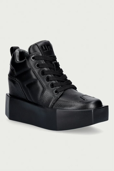 United Nude Stone Court Mid tenisice za žene od kože crne 1105301165