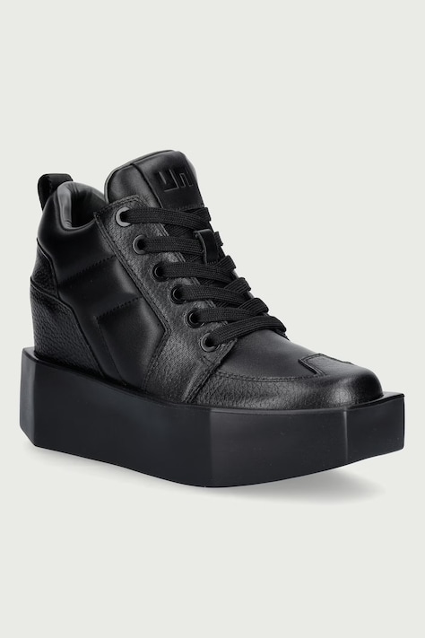 United Nude Stone Court Mid sneakers dámske kožené čierne 1105301165
