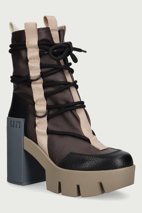 United Nude Botki damskie Grip Desert Mid brązowe 11035161165