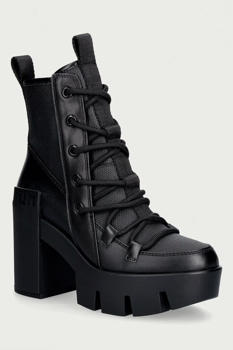 United Nude Μποτάκια Γυναικεία Grip Explorer Mid μαύρα 1088301542