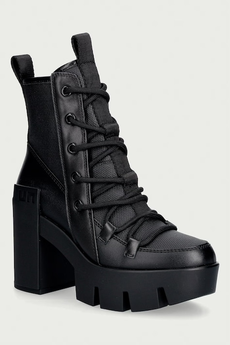 United Nude Μποτάκια Γυναικεία Grip Explorer Mid μαύρα 1088301542