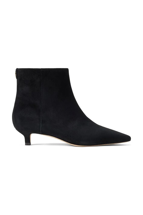 Lauren Ralph Lauren Botki damskie zamszowe Frncsa Bt Hl czarne 802P15722005