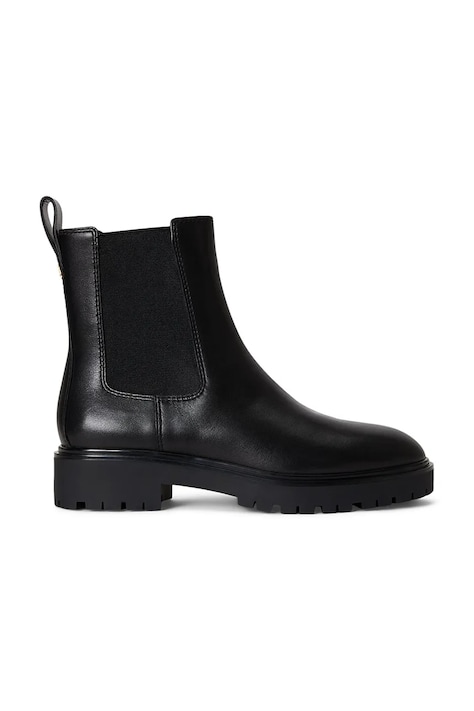 Lauren Ralph Lauren sztyblety damskie skórzane Allyson czarne 802974476002