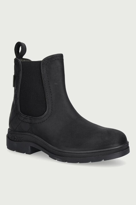 Barbour Боти челси дамски от набук черни LFO0789BK92